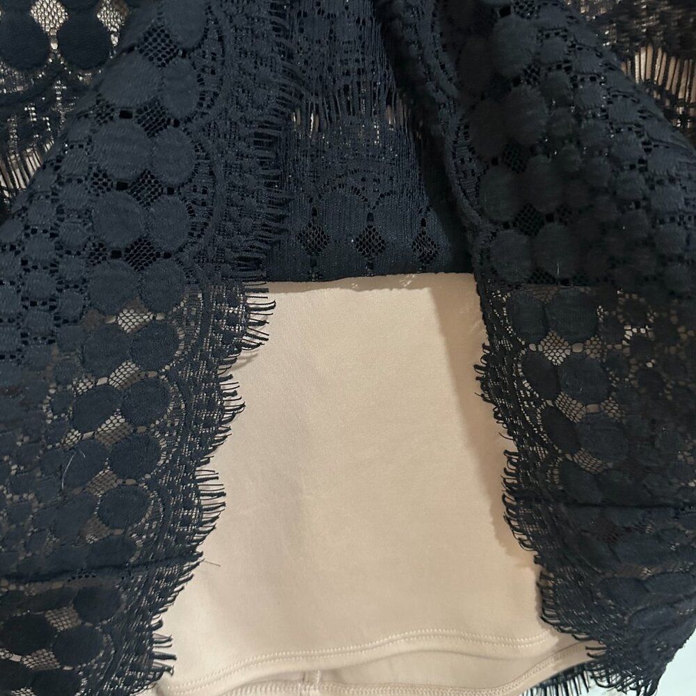 Jessica Howard Black Lace Cocktail Dress - Size 16 - NWOT - Picture 9 of 14
